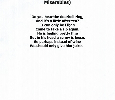 Elijah Meets Broadway