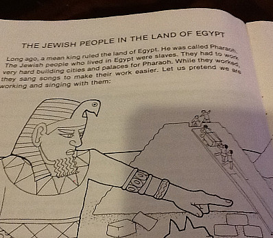 The Jewish People in the Land of Egypt- Coloring Book