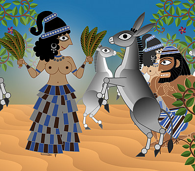 Hebrew women seduce men