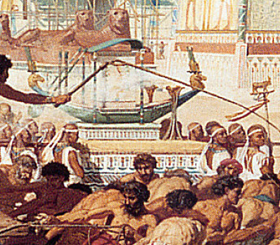 We were slaves to Pharoah in Mitzrayim