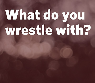 What do you wrestle with?
