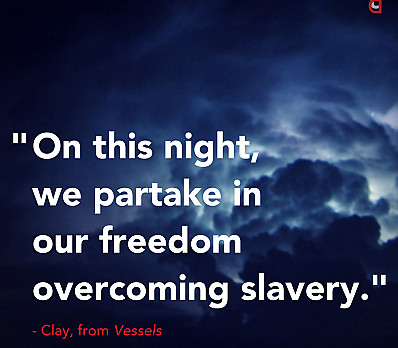 On this night, we partake