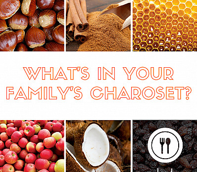 What's in your family Charoset?