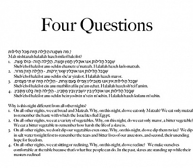 The Four Questions