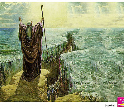 Moses Parting the Red Sea