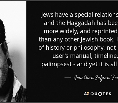 New American Haggadah Quotes to Ponder