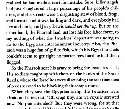 Crossing the Red Sea