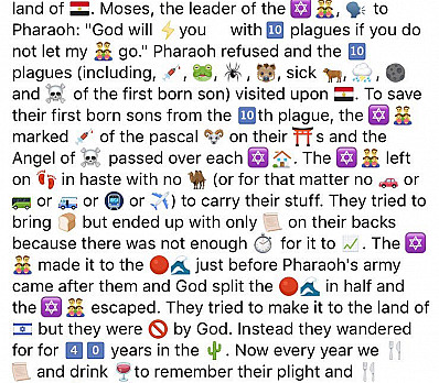 Emoji Haggadah