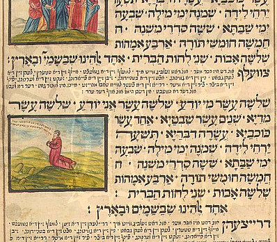 Song Had Gadya Illuminated Manuscript