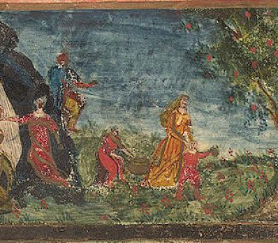 Miriam's Well Illuminated Manuscript