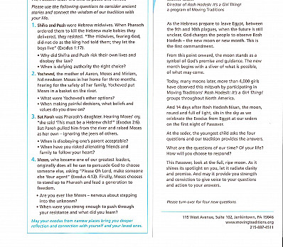 Gender Reflections on the Passover Story