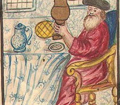 Kiddush Illuminated Manuscript