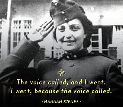 Hannah Szenes Quote