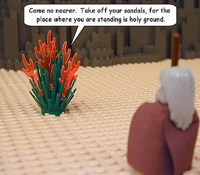 Exodus Story Moses Burning Bush