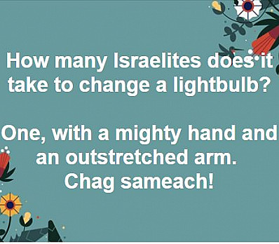 Light up your Passover