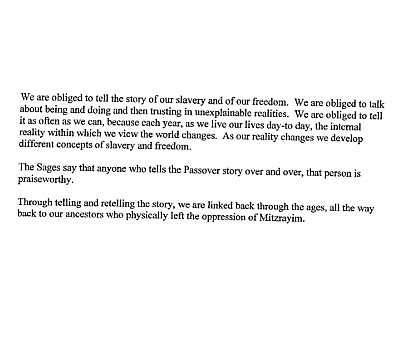 The Importance of Telling the Story