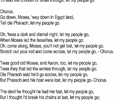 Let My People Go