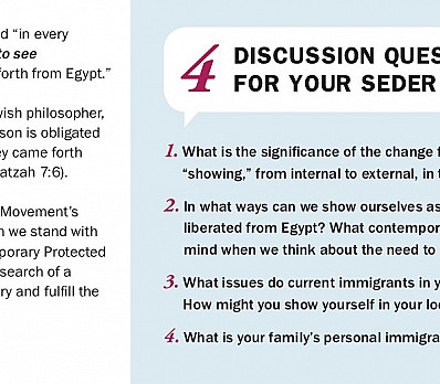 Let My People Stay: 4 Contemporary Questions