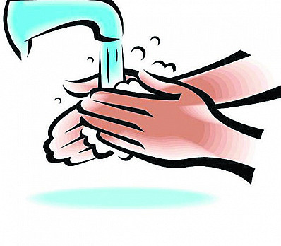 Wash your hands a second time!