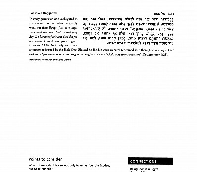 Three Additional Questions for Your Seder (Part 1)