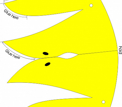 birds head haggadah mask