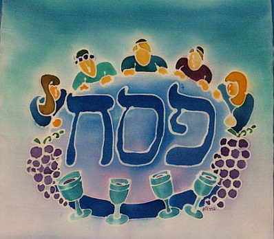Passover Family Watercolor