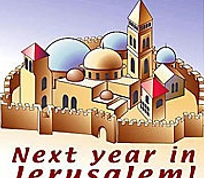 Next Year in Jerualem!