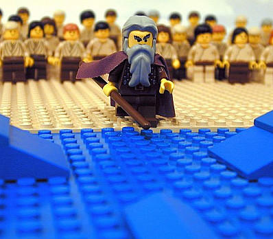Exodus story in LEGO