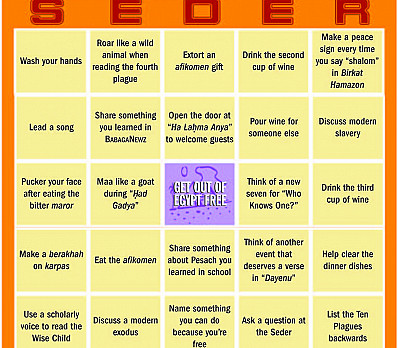 Seder Bingo