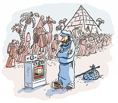 Waiting for that bread to rise...