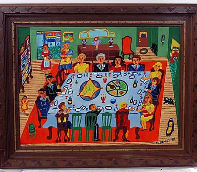 Malcah Zeldis - Passover Seder