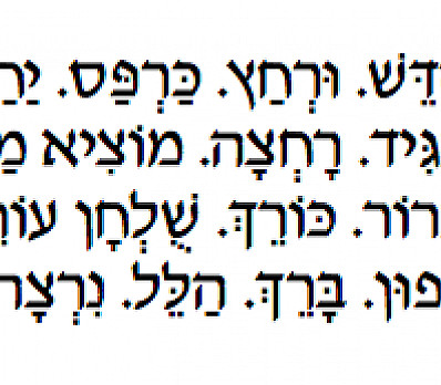 Kadesh Urchatz