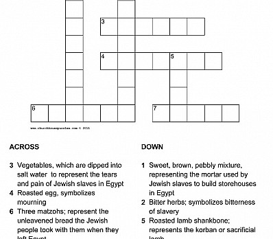 Passover Puzzles