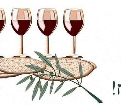 Kiddush – First Glass of Wine -  recline and be comfortable and enjoy the wine.