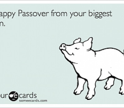Happy Passover Pig