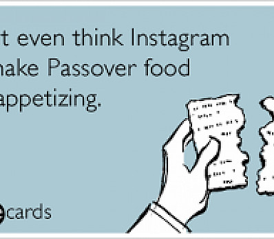 Instagram matzah