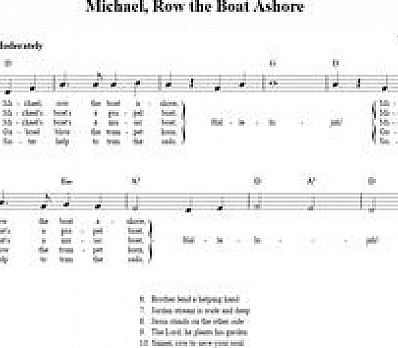 Michael Row the Boat Ashore