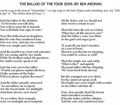 The Ballad of the Four Sons