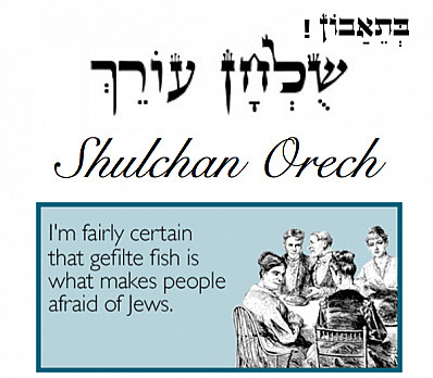 Shulchan Oreich: The Meal!