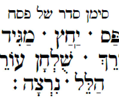 Order of the Passover Seder