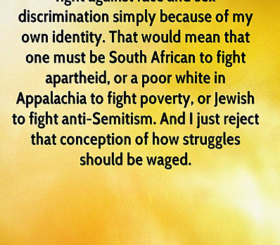 Eleanor Holmes Norton - On Waging Struggle