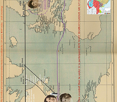 The Exodus of My Great Grandmother's Candlesticks