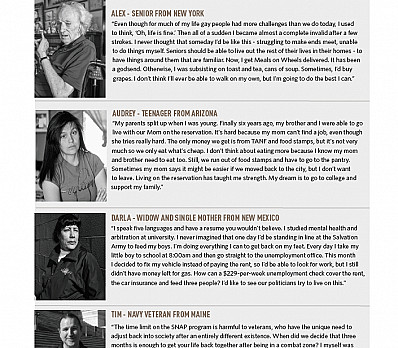 FOUR FACES OF HUNGER