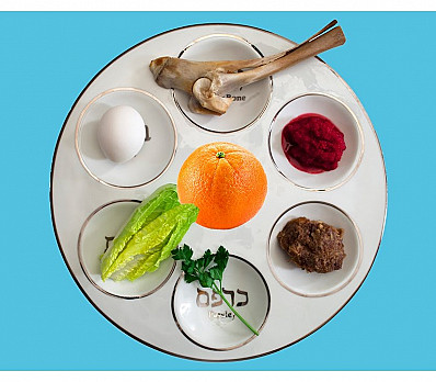 The Orange Seder Plate