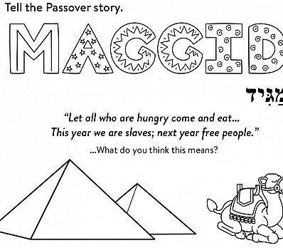 Maggid Coloring Page