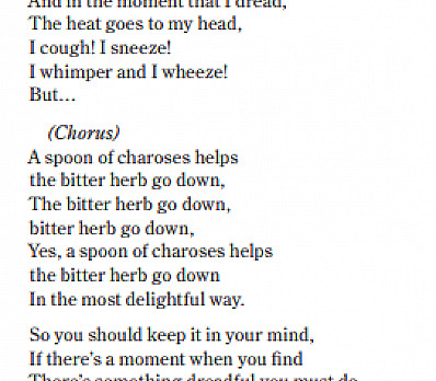 A Spoon full of charoses