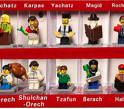 Parts of the Seder (Lego)