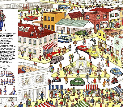 Where's Waldo & the Afikomen?