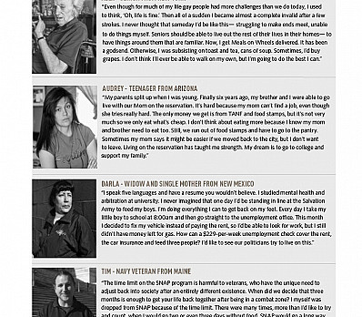 Four Faces of Hunger