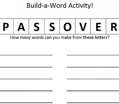 Build A Word Activity